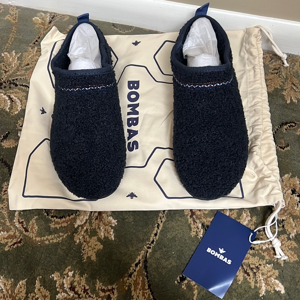 NWT Bombas Mens Sunday Slippers